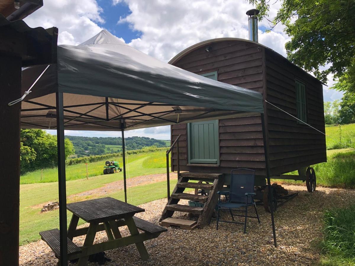 The Shepherds Hut At The Shippen, Tiphayes โฮนิทัน ภายนอก รูปภาพ